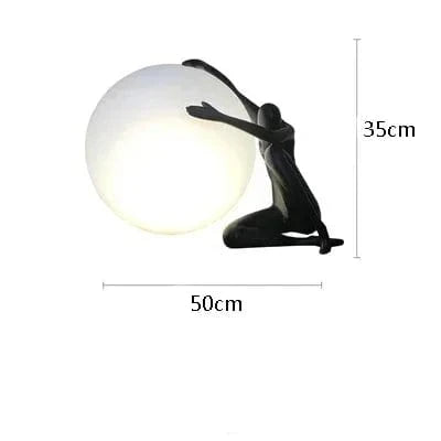 Astraion | Reyalight® Modèle A Noir / Oui / Lumière chaude 3000k