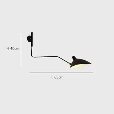 Astraora Noir 65cm / Lumière chaude 3000k / Oui