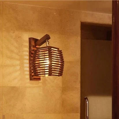 Bamboux | Reyalight® Bois naturel / Livré sans ampoule
