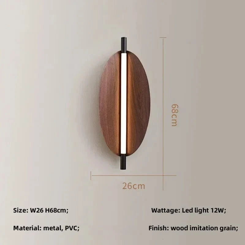 Boisnova | Reyalight® Murale H68cm / Lumière chaude 3000K