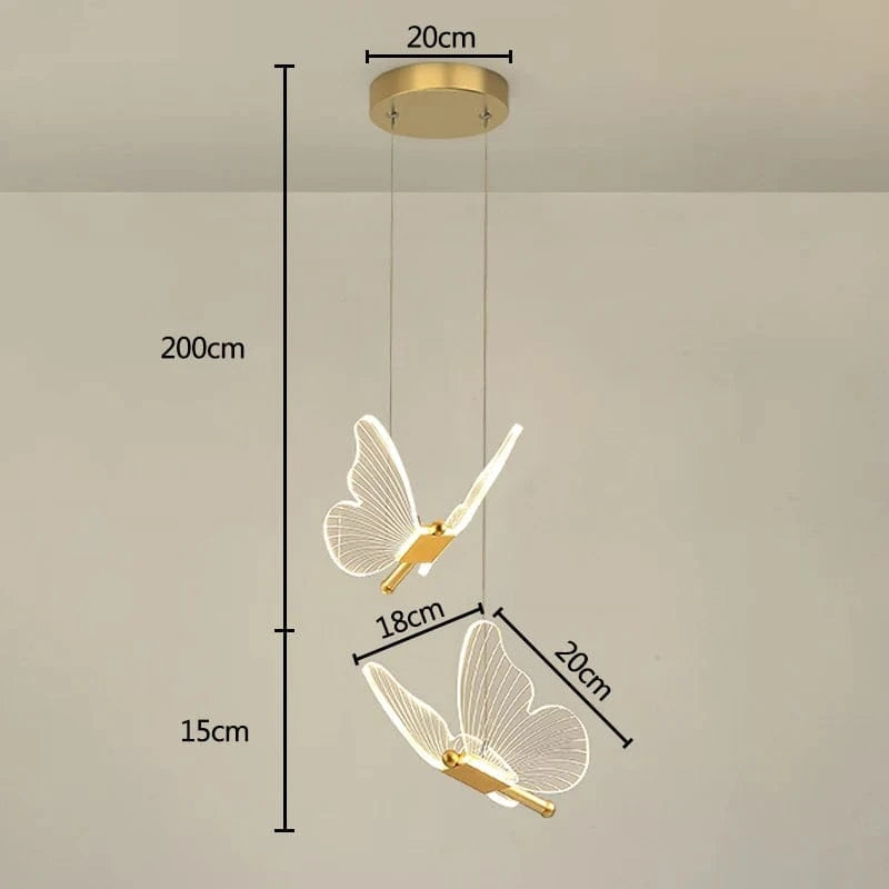 Butterfly | Reyalight® Modèle B à deux lampes / Réglable trois intensité