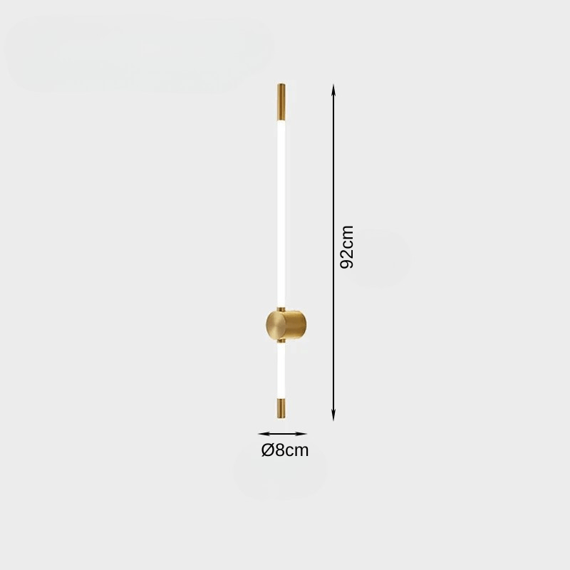 Caeliaion | Reyalight® Doré 92cm / Lumière froide 3000K