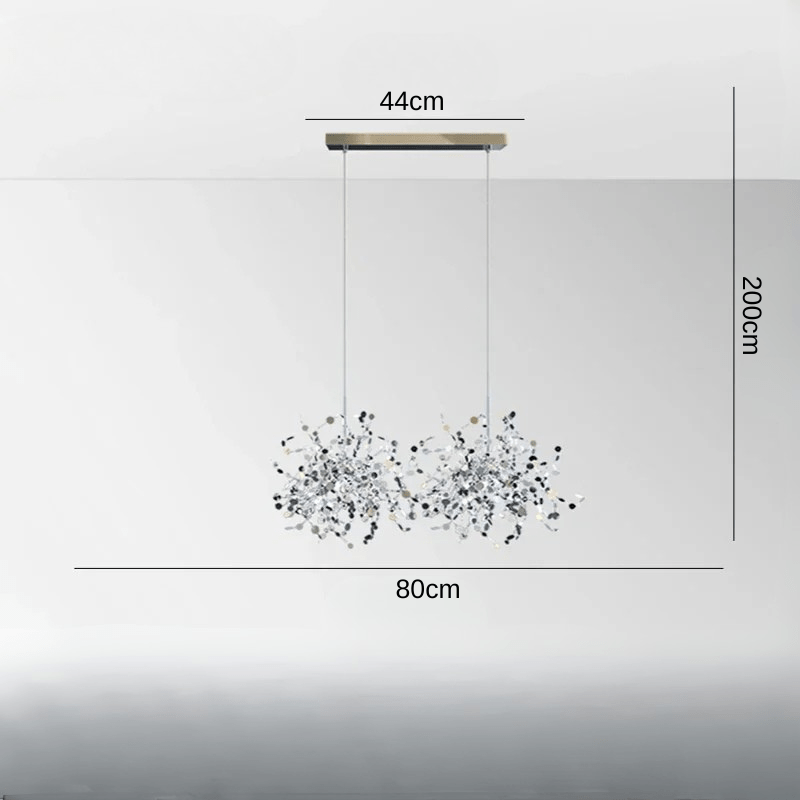 Caeliaium | Reyalight® Chrome 2 éléments Support Long / Cold white