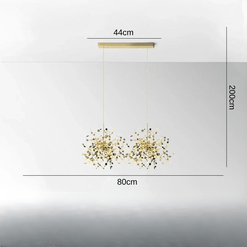 Caeliaium | Reyalight® Doré 2 éléments Support Long / Neutral white