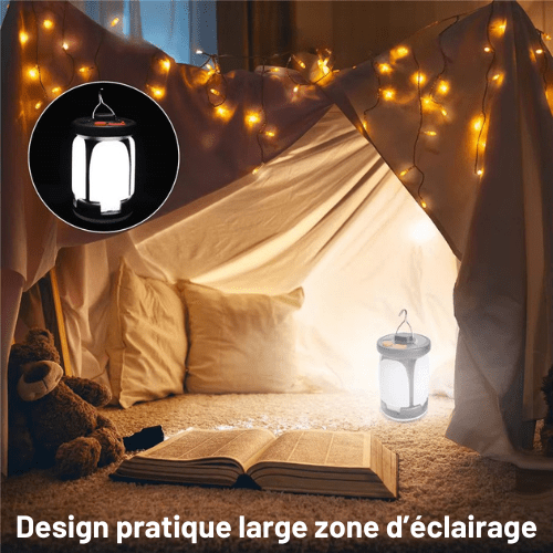 Éclairefeu | Reyalight® Fleur Solaire Noire