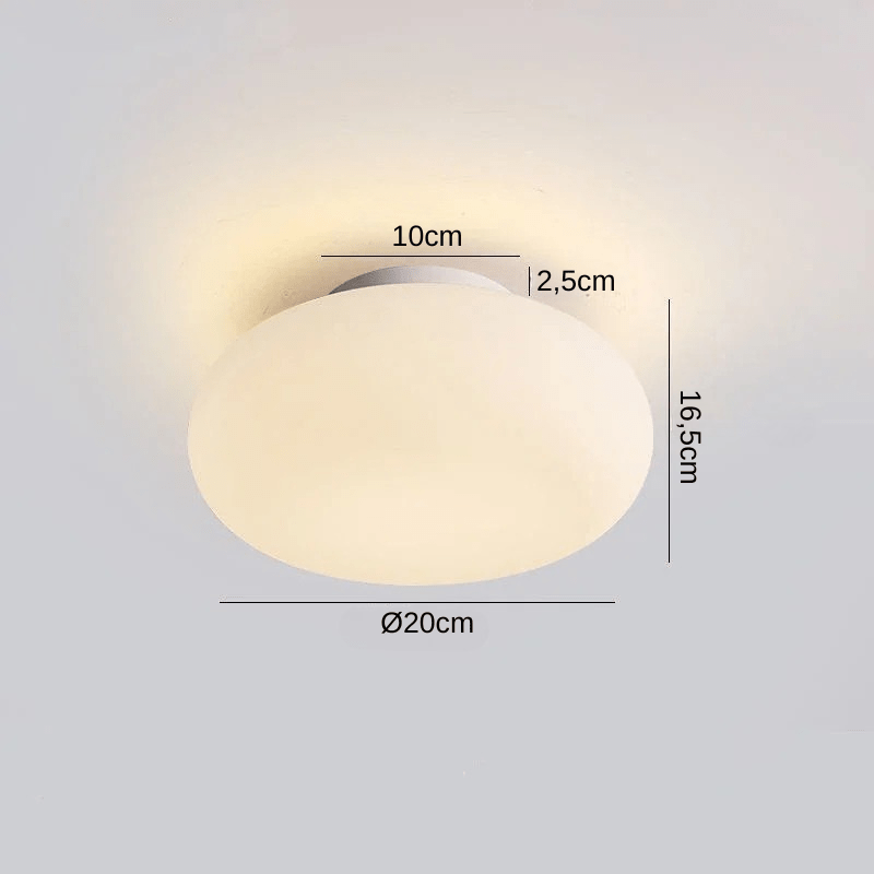 Elyraa Plafonnier 20cm / Lumière chaude 3000K