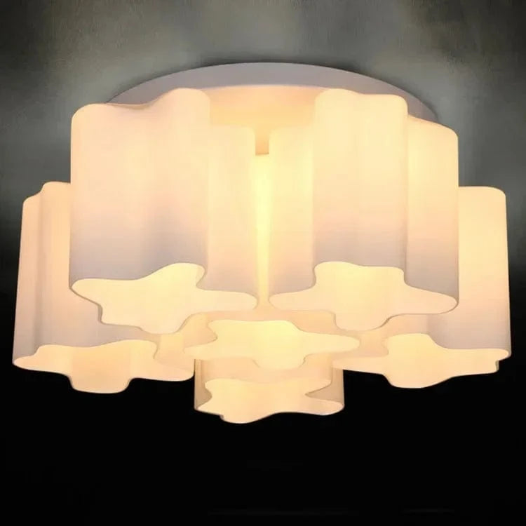 Elyraos | Reyalight® Plafonnier à 6 éléments / Lumière chaude 3000k
