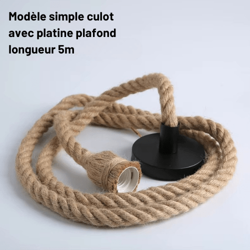 Hemparétro | Reyalight® Modèle double culots avec platine plafond longueur 5m
