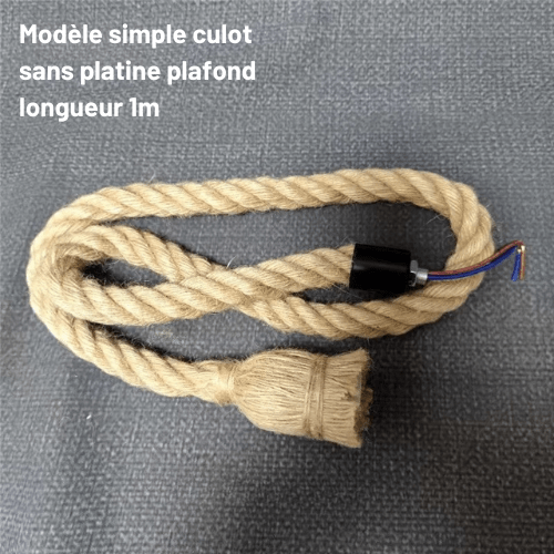 Hemparétro | Reyalight® Modèle simple culot sans platine plafond longueur 1m