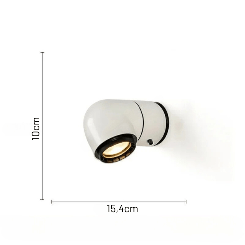 Lumicoangle | Reyalight® Lampe murale Blanche / Lumière chaude 3000K