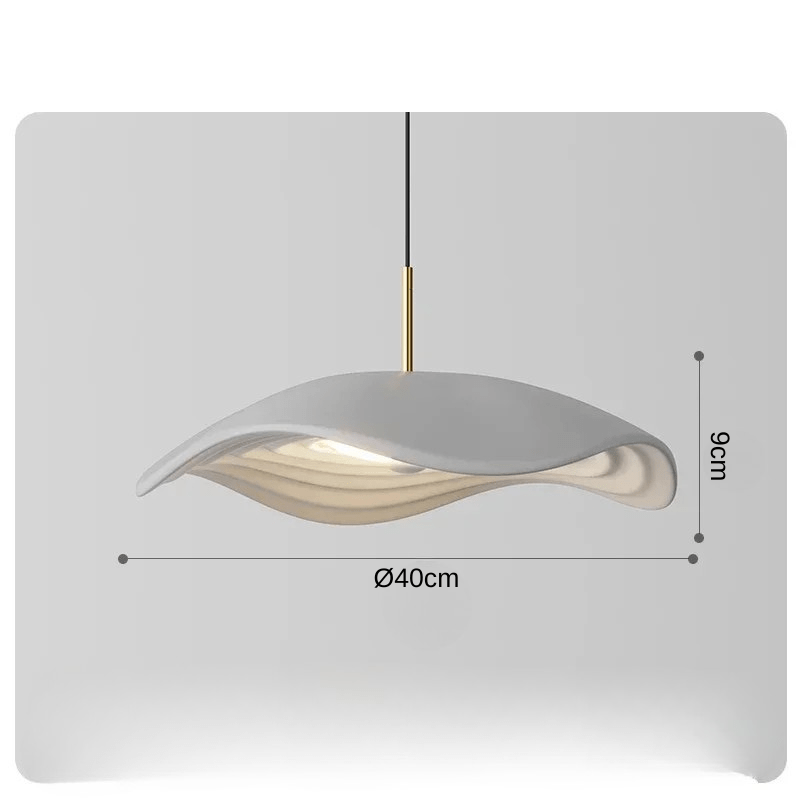 Lunarisis | Reyalight® Blanc40cm / Lumière chaude 3000k