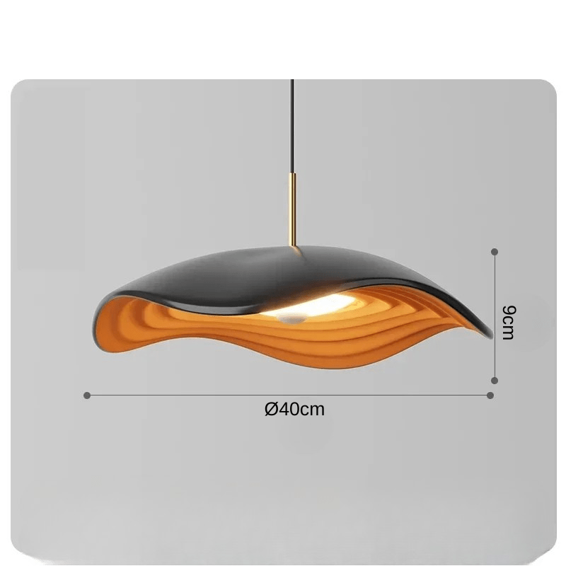 Lunarisis | Reyalight® Noir 40cm / Lumière chaude 3000k