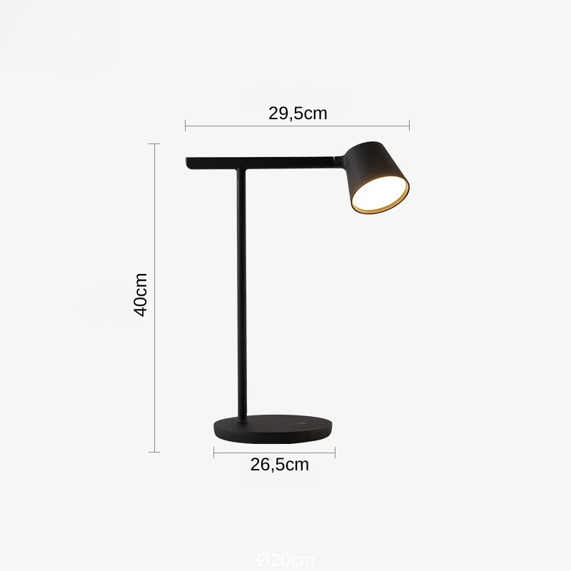 Lyraion | Reyalight® Noir / Réglable / Oui
