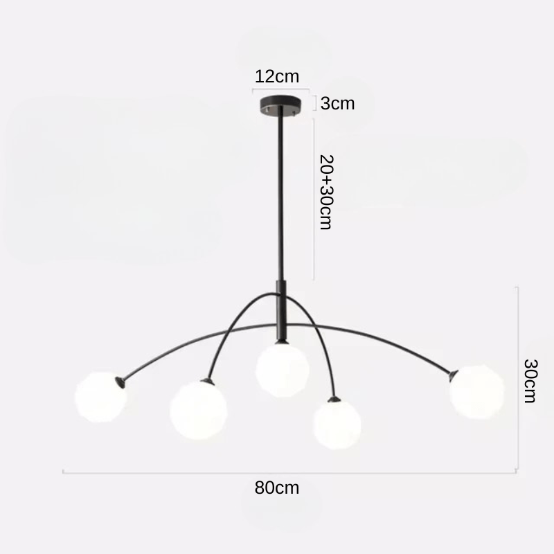 Novaion | Reyalight® Noir / Lumière chaude 3000K