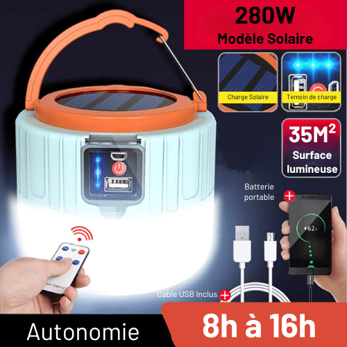 Sola | Reyalight® Modèle solaire avec télécommande - 280W