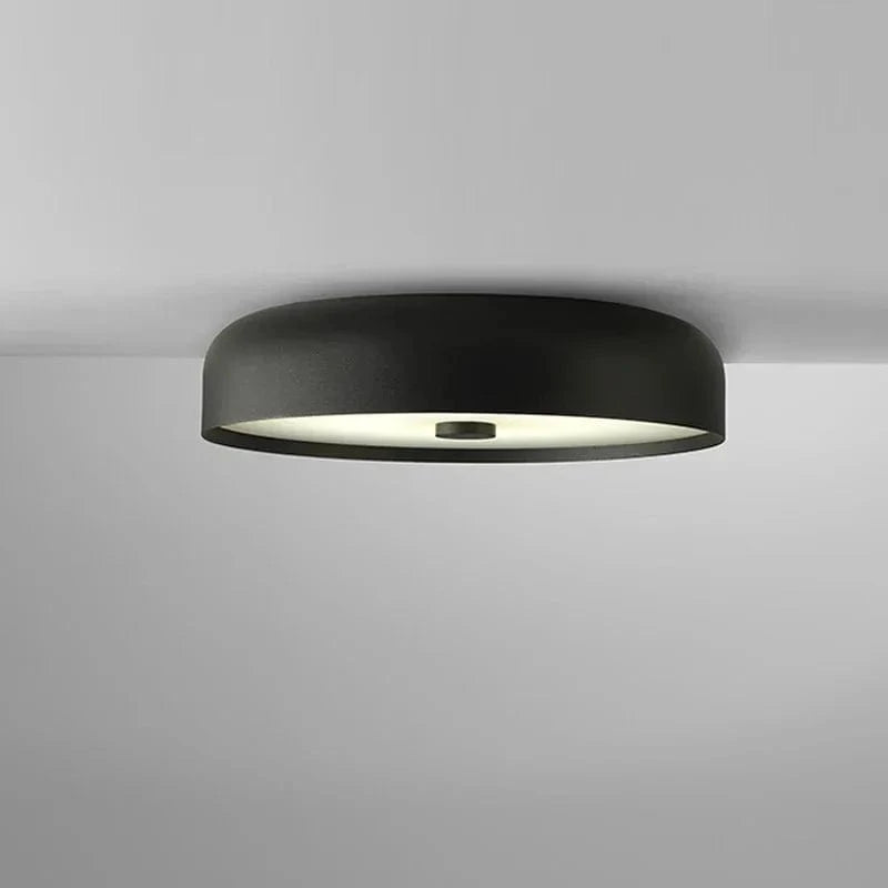Solaraos | Reyalight® Noir / Ø38CM x H 8cm / Lumière chaude 3000k