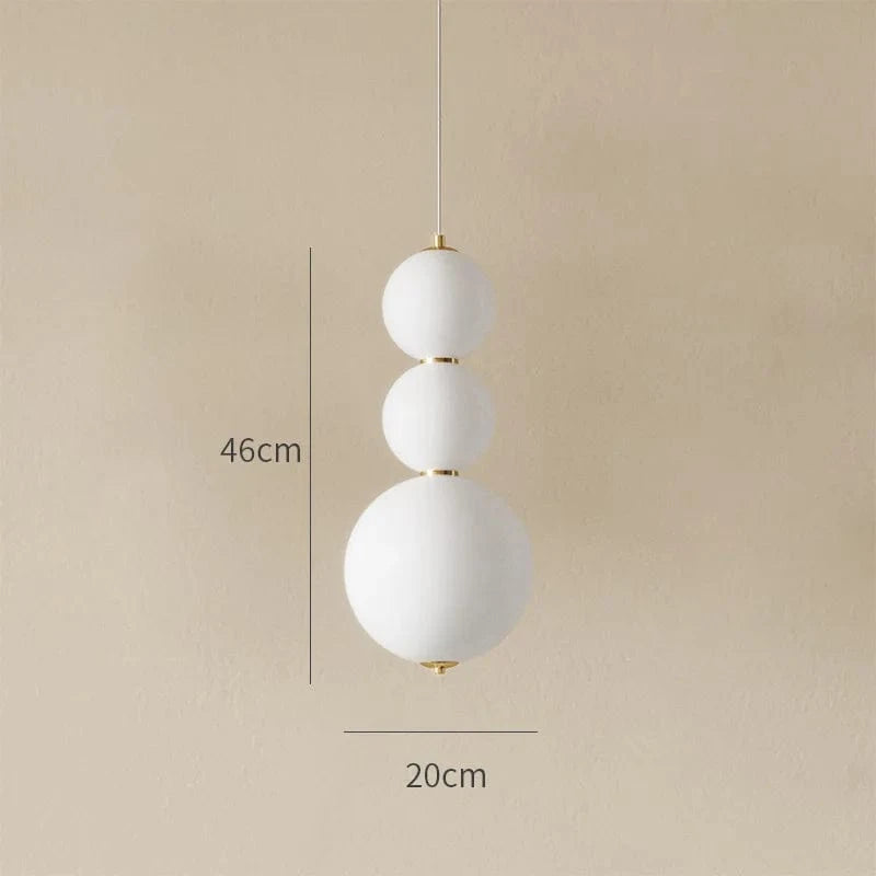 Zephyrara 3 Boules- Modèle A / Lumière naturelle 4000k