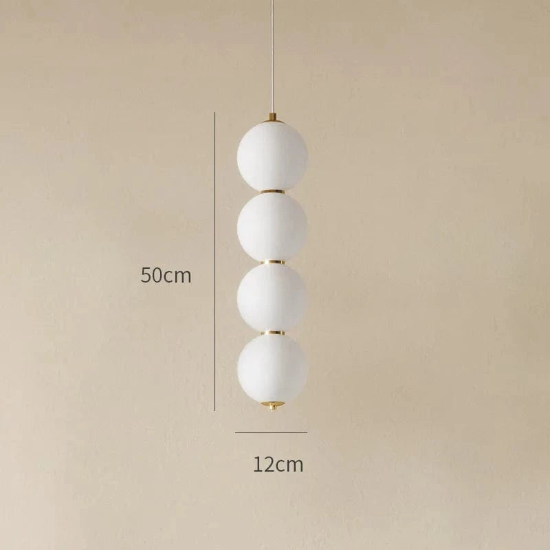Zephyrara 4 Boules / Lumière naturelle 4000k