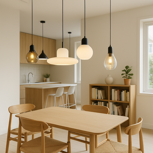 💡 5 façons originales d’intégrer des luminaires suspendus chez soi