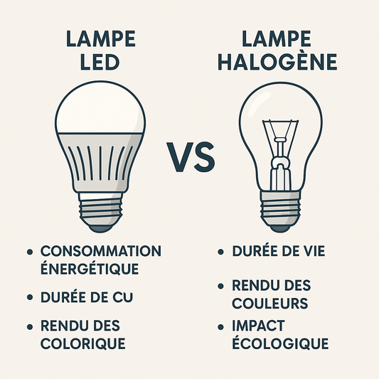 💡 Lampes LED ou halogènes : quelle solution choisir pour votre intérieur en 2026 ?