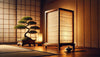 Lampe japonaise