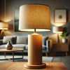 Lampe en bois