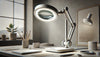 Lampe loupe