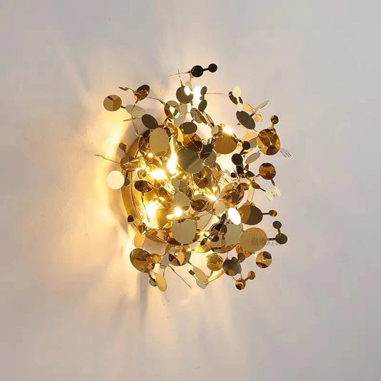 Altairion | Reyalight® Doré / 40cm / Lumière chaude 3000k