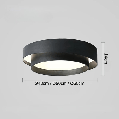 Auroraora | Reyalight® Noir / Lumière chaude 3000k / 40cm
