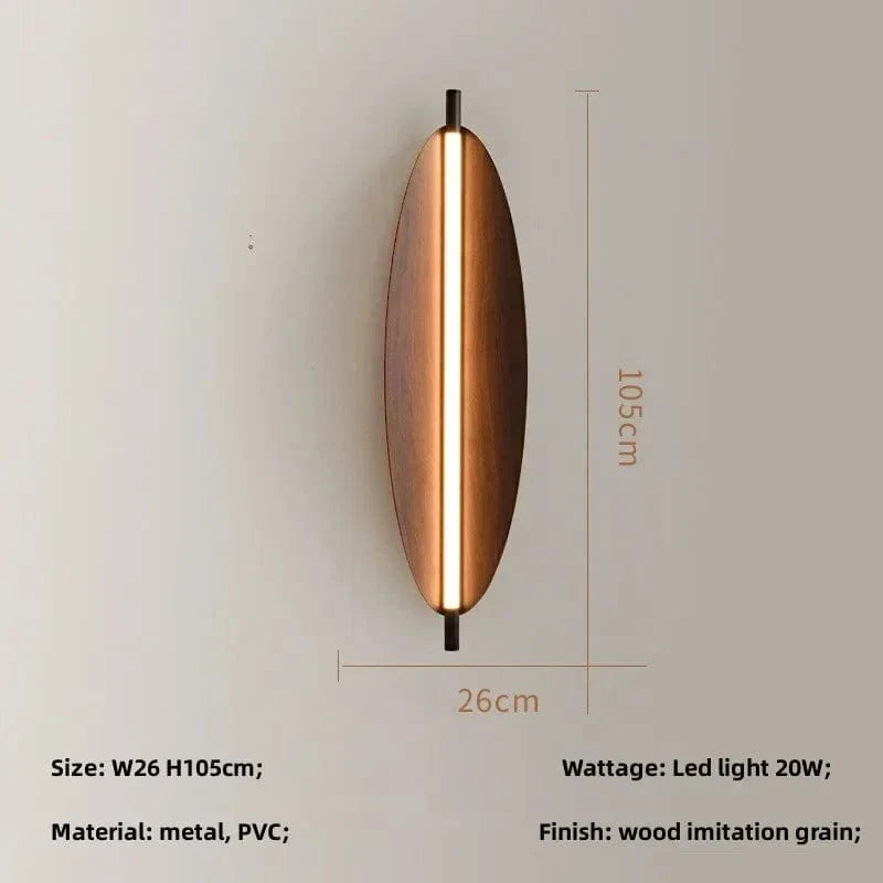 Boisnova | Reyalight® Murale H105cm / Lumière chaude 3000K