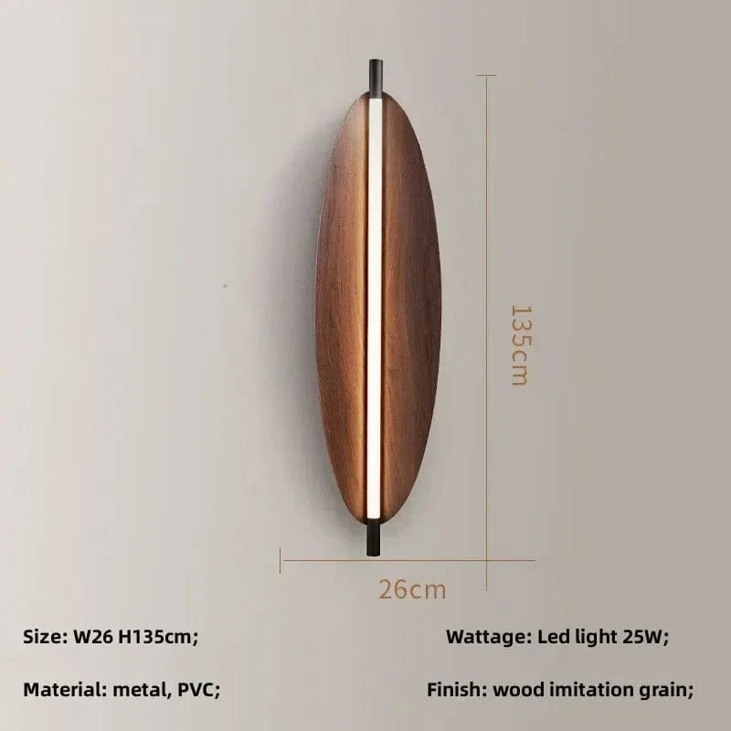 Boisnova | Reyalight® Murale H135cm / Lumière chaude 3000K