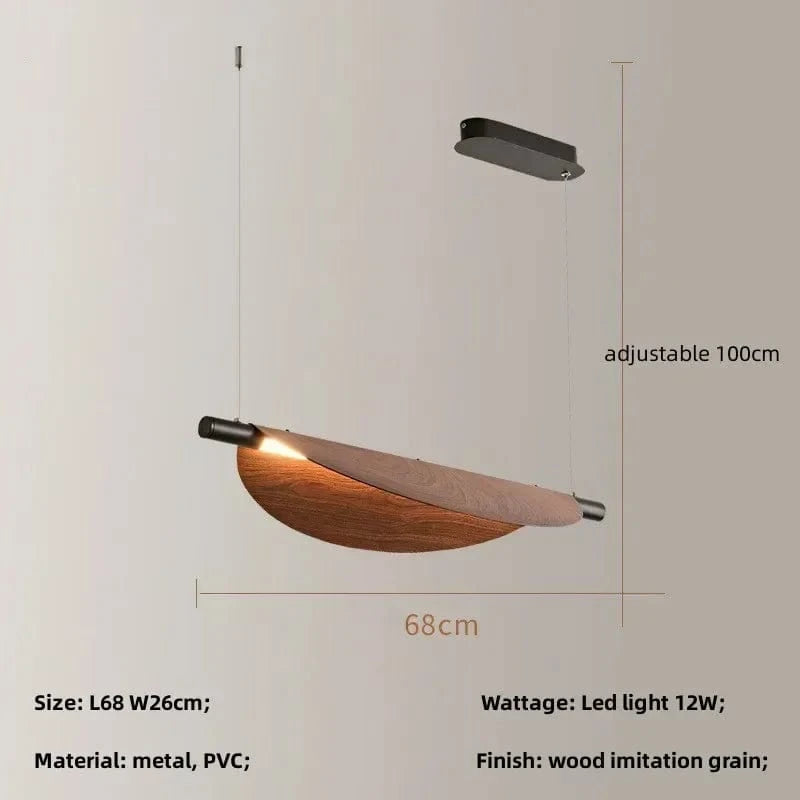 Boisnova | Reyalight® Suspension L68cm / Lumière chaude 3000K