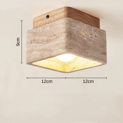 Celestriaa | Reyalight® Bois clair / Lumière chaude 3000K