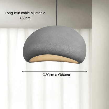 Celestriaos | Reyalight® Gris foncé / 30cm / Lumière chaude 3000k