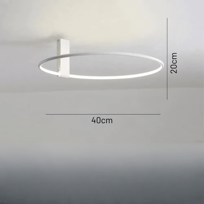 Cosmia | Reyalight® Blanc 40cm / Lumière chaude 3000K