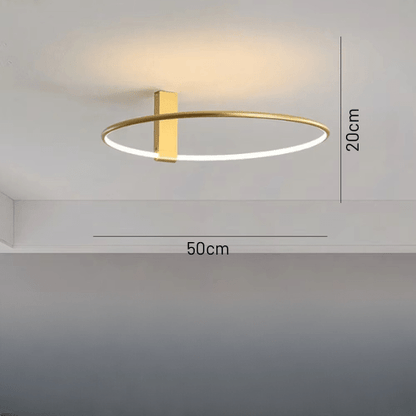 Cosmia | Reyalight® Doré 50cm / Lumière chaude 3000K