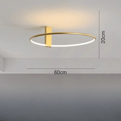 Cosmia | Reyalight® Doré 60cm / Lumière chaude 3000K