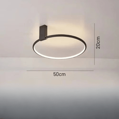 Cosmia | Reyalight® Noir 50cm / Lumière chaude 3000K