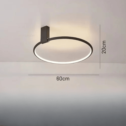 Cosmia | Reyalight® Noir 60cm / Lumière chaude 3000K