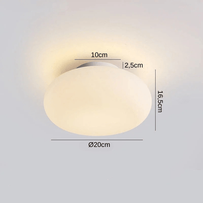 Elyraa Plafonnier 20cm / Lumière chaude 3000K