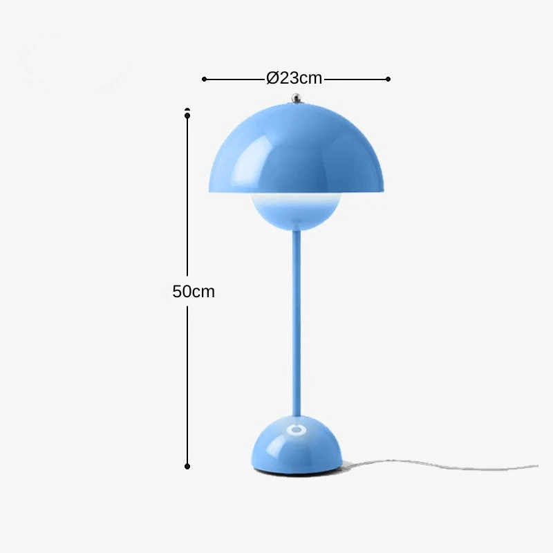 Eosoral | Reyalight® Lampe à poser Bleue - 50cm / Lumière chaude 3000k