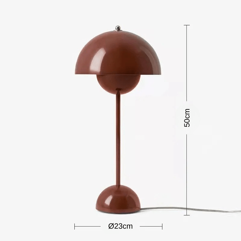 Eosoral | Reyalight® Lampe à poser Rouge - 50cm / Lumière chaude 3000k