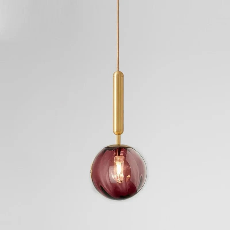 Lumàriège | Reyalight® Verre rouge & Doré