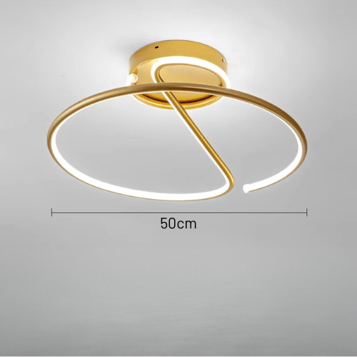 Lyraora | Reyalight® Doré 50cm / Lumière chaude 3000K