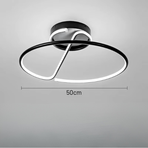 Lyraora | Reyalight® Noir 50cm / Lumière chaude 3000K