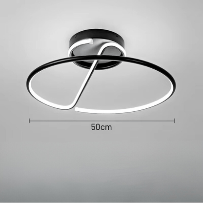 Lyraora | Reyalight® Noir 50cm / Lumière chaude 3000K