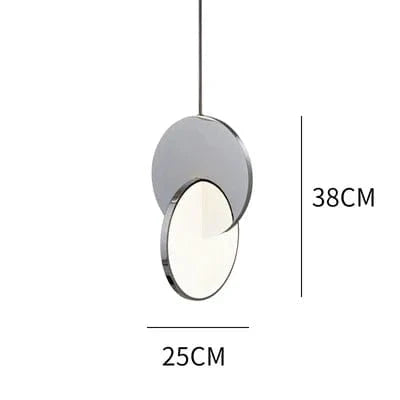 Neridara | Reyalight® D25cm Chrome / Lumière chaude 3000k