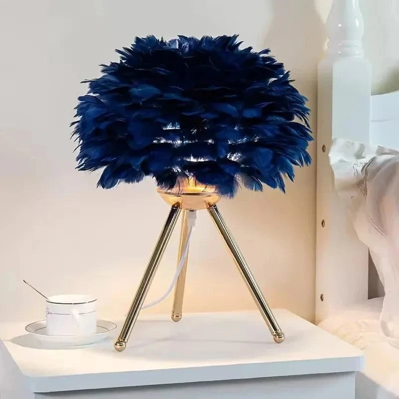 Novaium | Reyalight® Bleu & Doré / Oui / Lumière chaude 3000k