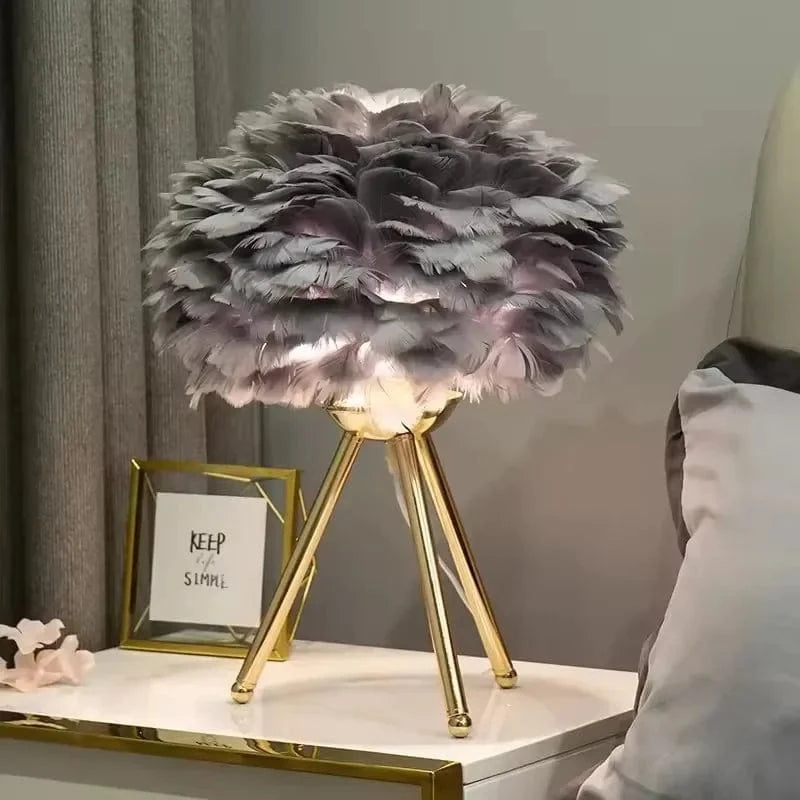 Novaium | Reyalight® Gris & Doré / Oui / Lumière chaude 3000k