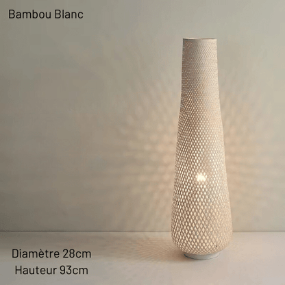 Orionium | Reyalight® Bambou blanc / Lumière chaude 3000k